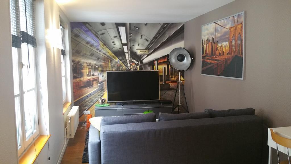 Le Duplex Apartment Honfleur Exterior foto